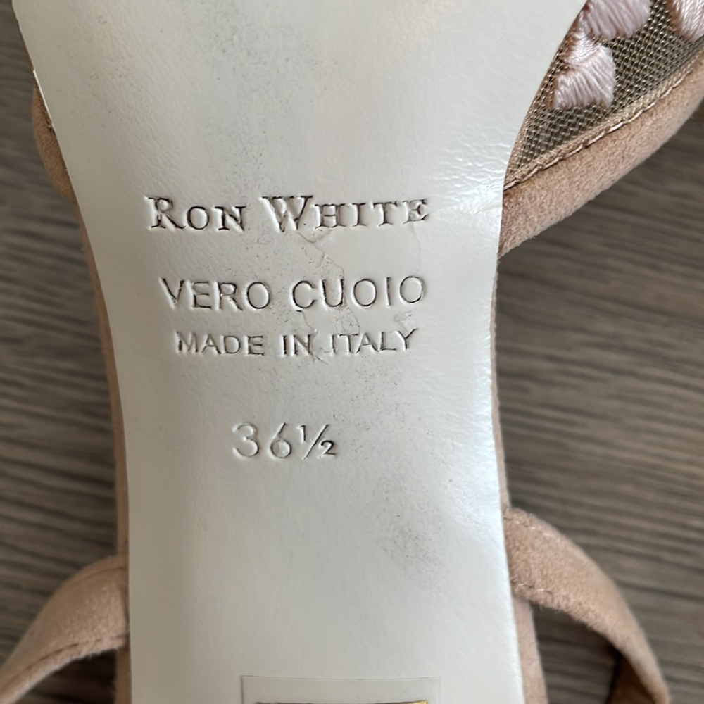 Ron white heels - Picture 4 of 8
